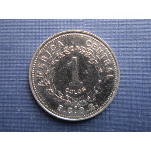 Монета 1 колон Коста-Рика 1993