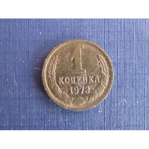Монета 1 копейка СССР 1973
