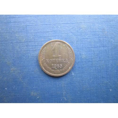 Монета 1 копійка СРСР 1965 стан
