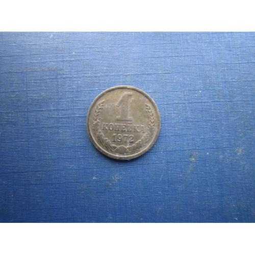 Монета 1 копійка СРСР 1972