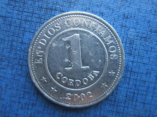 Монета 1 кордоба Никарагуа 2002