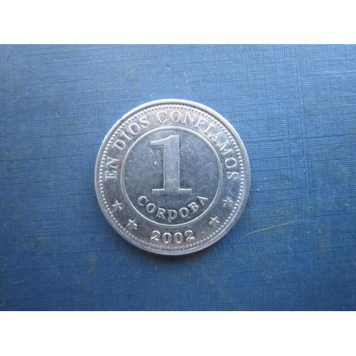 Монета 1 кордоба Нікарагуа 2002