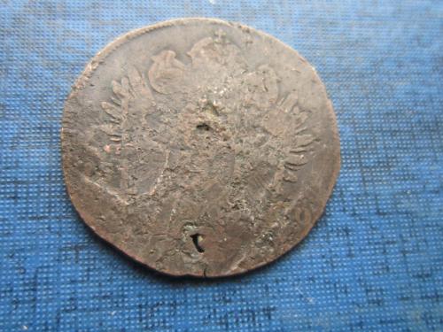 Монета 1 крейцер Австрия 1800 как есть
