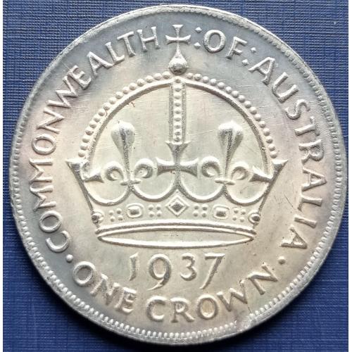 Монета 1 крона Австралия 1937 копия