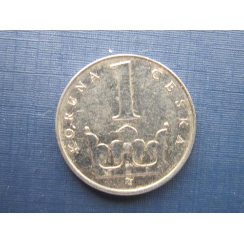 Монета 1 крона Чехия 1993