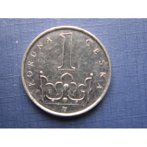 Монета 1 крона Чехия 2013