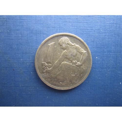 Монета 1 крона Чехословаччина 1976