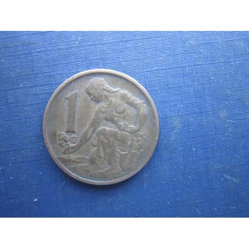 Монета 1 крона Чехословаччина ЧСР 1959