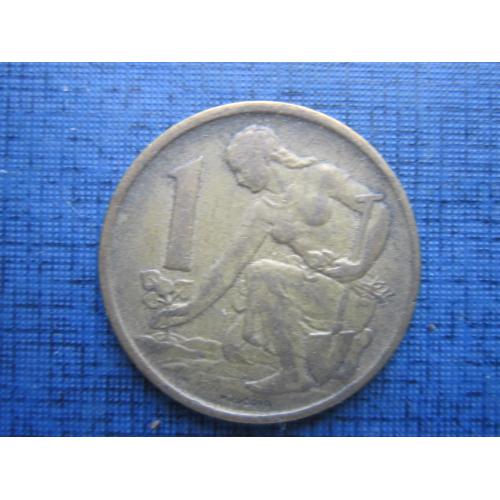 Монета 1 крона Чехословакия ЧССР 1979