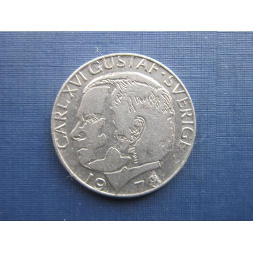 Монета 1 крона Швеция 1978