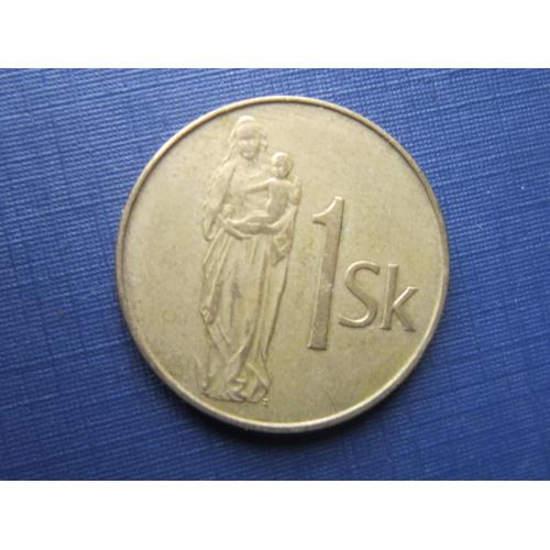 Монета 1 крона Словакия 1994