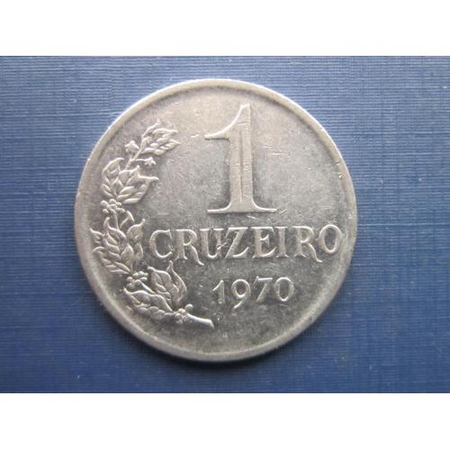 Монета 1 крузейро Бразилия 1970