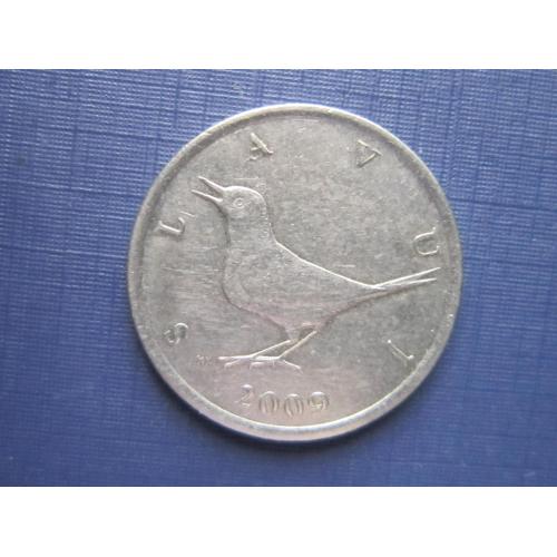 Монета 1 куна Хорватия 2009 фауна птица