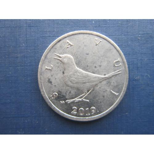 Монета 1 куна Хорватия 2019 фауна птица