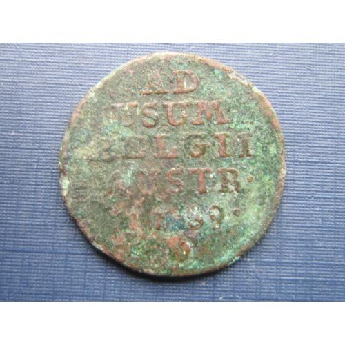 Монета 1 лиард Австрийские Нидерланды 1789 нечастая как есть