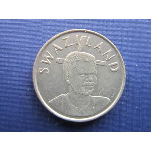 Монета 1 лилангели Свазиленд 2003