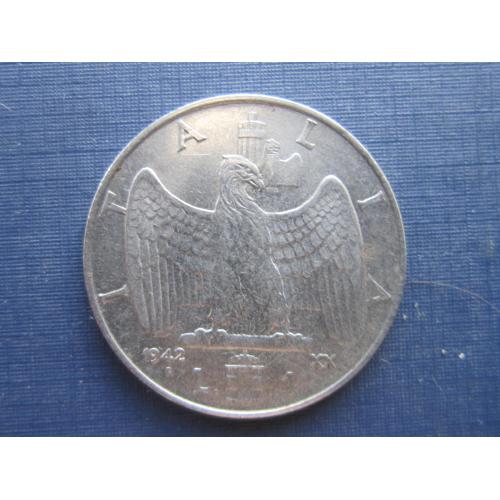 Монета 1 лира Италия 1942 магнитная