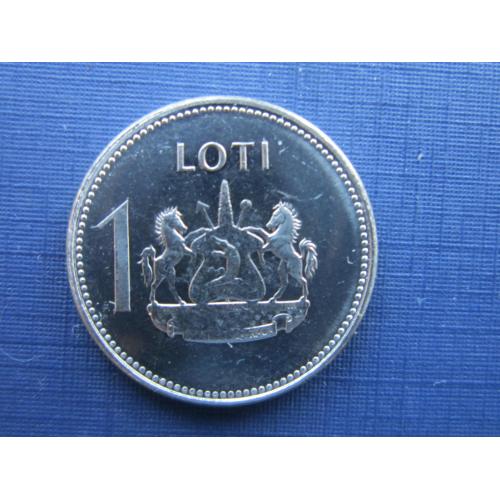 Монета 1 лоти Лесото 1998