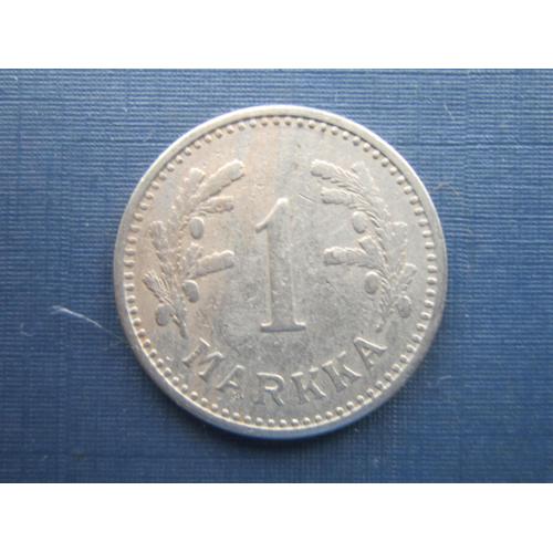 Монета 1 марка Финляндия 1928