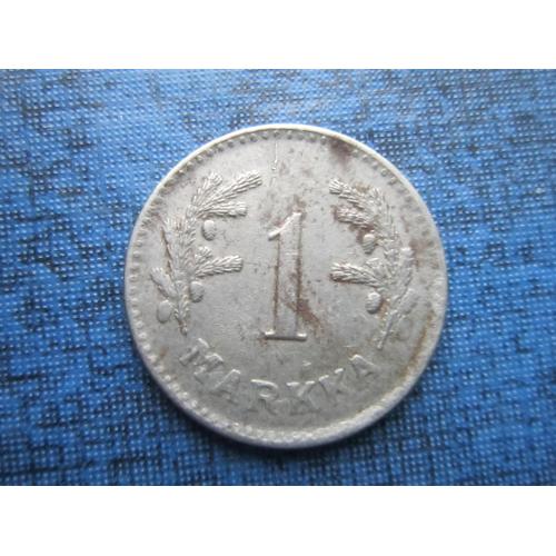 Монета 1 марка Финляндия 1947