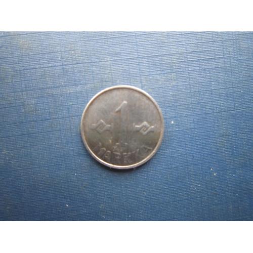 Монета 1 марка Фінляндія 1953 маленька сталь
