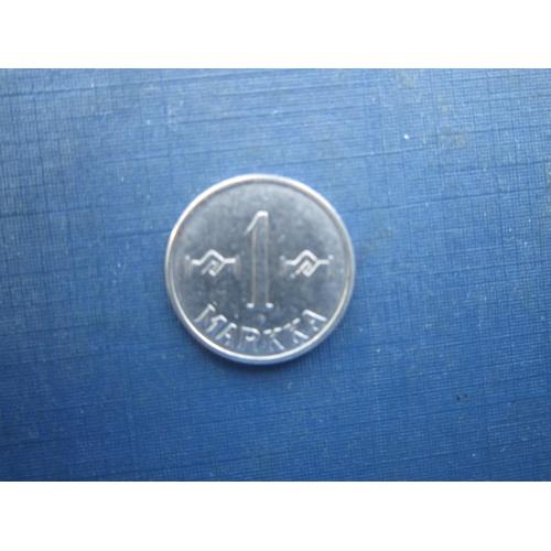 Монета 1 марка Фінляндія 1960 сталь мала