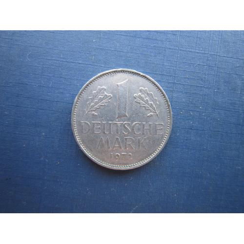 Монета 1 марка Германия ФРГ 1972 J