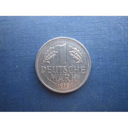 Монета 1 марка Германия ФРГ 1979 J