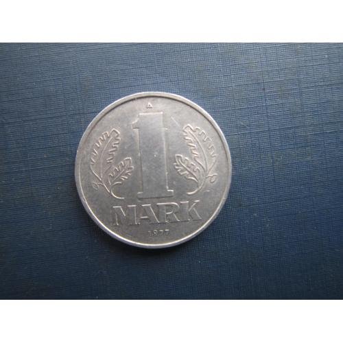 Монета 1 марка Німеччина НДР 1977