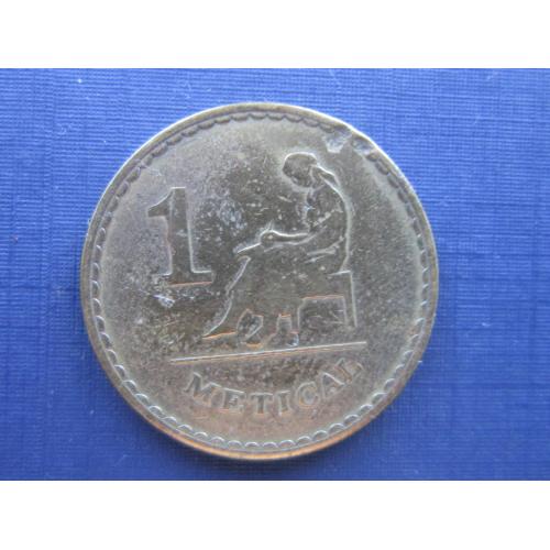 Монета 1 метикал Мозамбик 1980