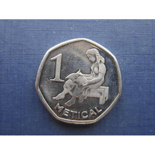Монета 1 метикал Мозамбик 2006