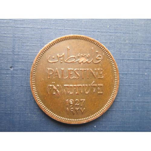 Монета 1 милс Палестина 1927