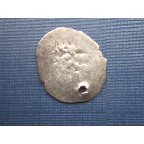 Монета 1 пара Турция 1703 (1115) без тугры серебро с отверстием дукач вес 057 грамм
