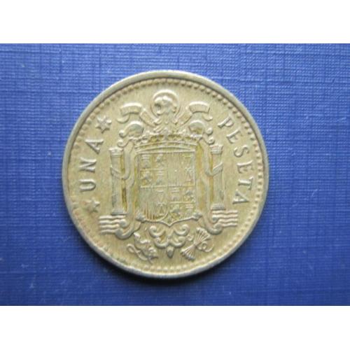 Монета 1 песета Испания (1966) 1969