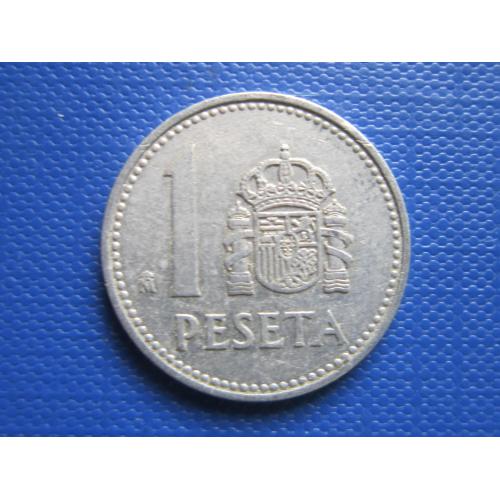 Монета 1 песета Испания 1984