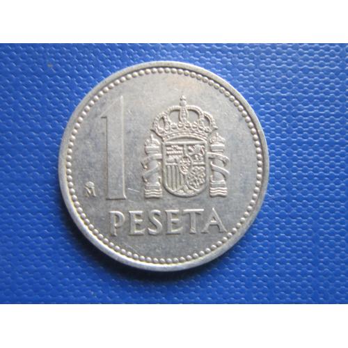 Монета 1 песета Испания 1985
