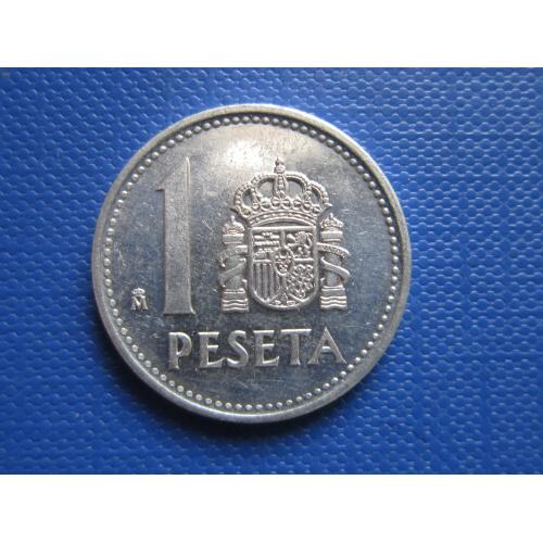 Монета 1 песета Испания 1987