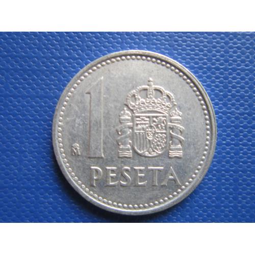 Монета 1 песета Испания 1988