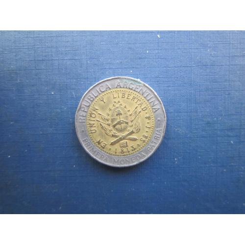 Монета 1 песо Аргентина 1995