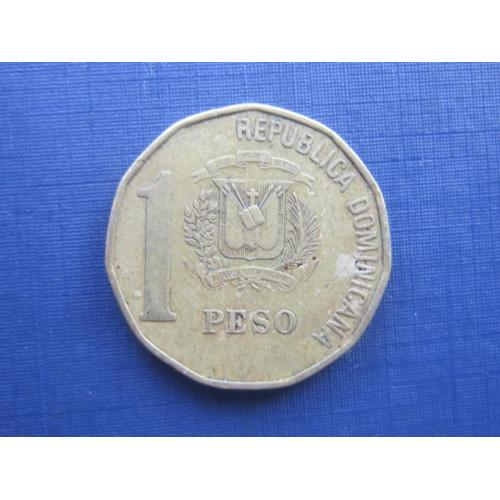 Монета 1 песо Доминиканская республика Доминикана 1997