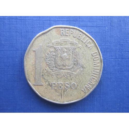 Монета 1 песо Доминиканская республика Доминикана 2005