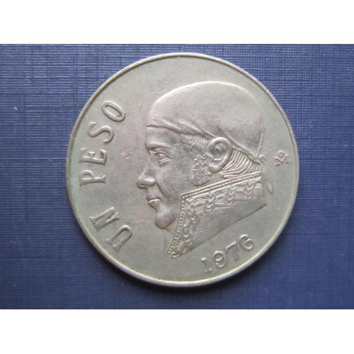 Монета 1 песо Мексика 1976
