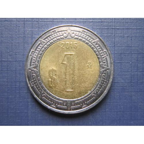 Монета 1 песо Мексика 2016