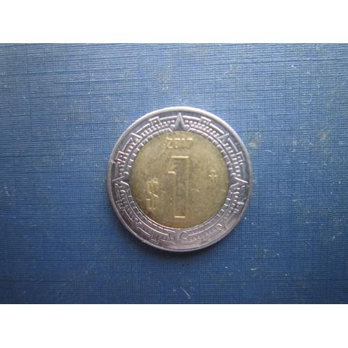 Монета 1 песо Мексика 2017