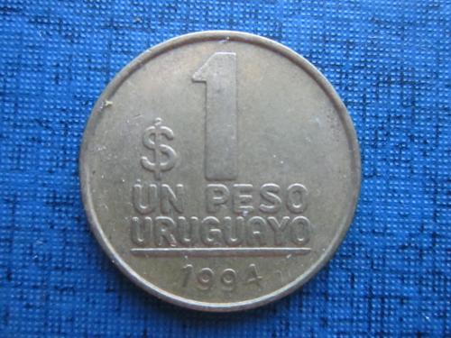 Монета 1 песо Уругвай 1994
