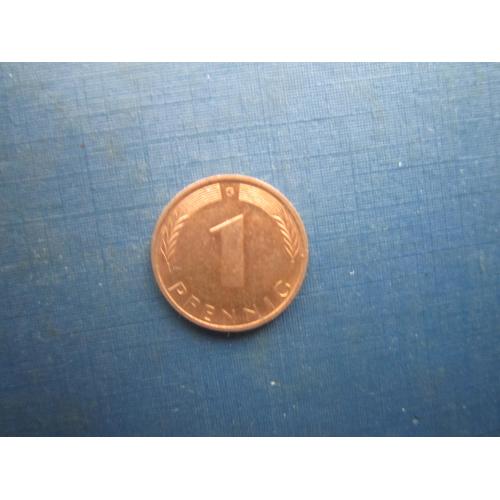 Монета 1 пфеніг Німеччина ФРН 1976 G