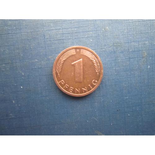 Монета 1 пфеніг Німеччина ФРН 1983 F