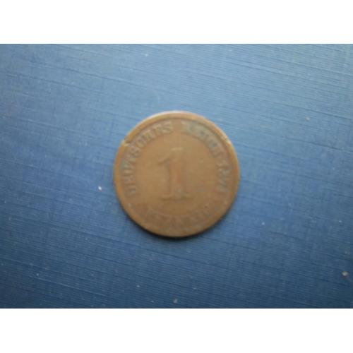 Монета 1 пфеніг Німеччина імперія 1874 А