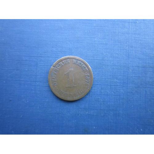 Монета 1 пфеніг Німеччина імперія 1874 А