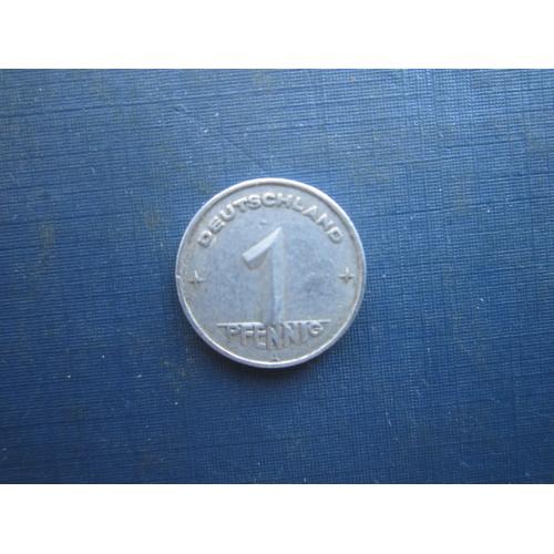 Монета 1 пфеніг Німеччина НДР 1948 А
